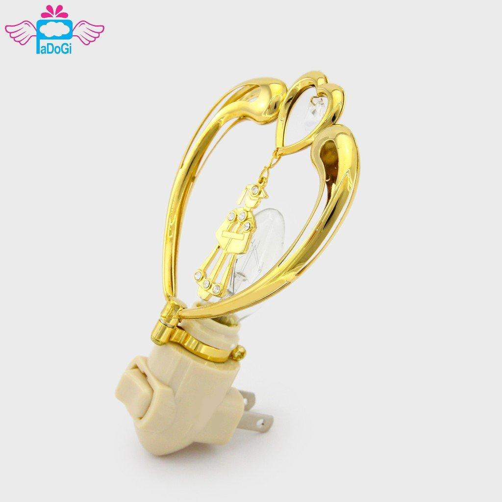 Đèn Ngủ Cử Nhân Mạ Vàng