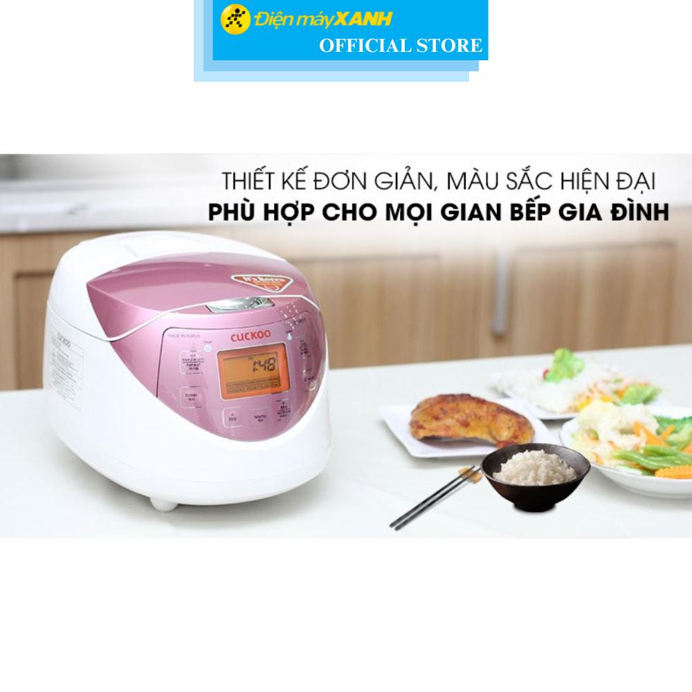 Nồi cơm điện tử Cuckoo 1 lít CR- 0631F - Hàng Chính Hãng