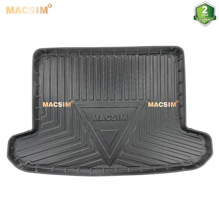 Thảm lót cốp Hyundai Tucson 2015-2020 nhãn hiệu Macsim chất liệu tpv cao cấp màu đen hàng loại 2