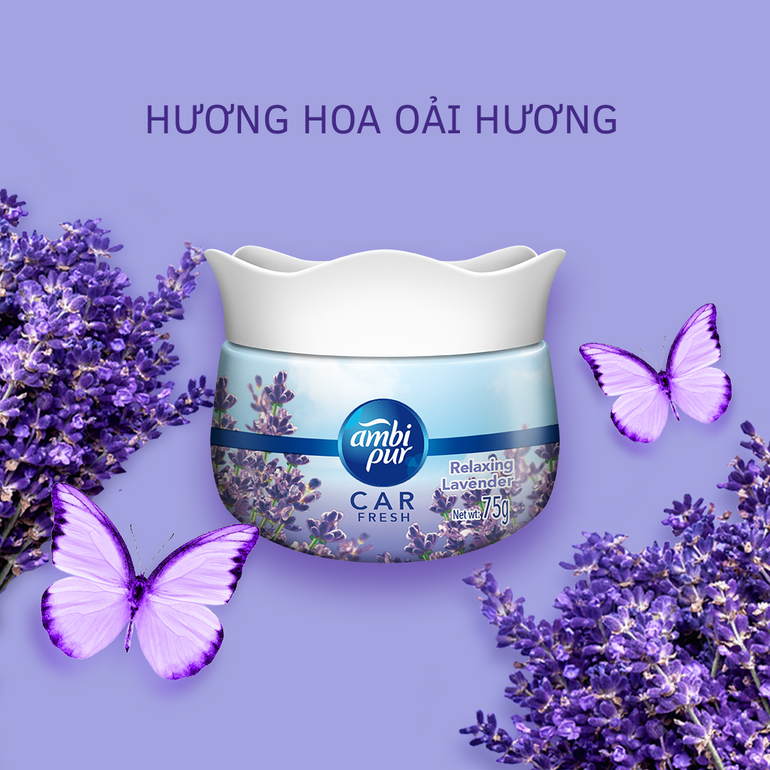 Combo 2 Sáp Thơm Phòng AMBIPUR Hộp 180G x2 Nhiều Mùi Hương