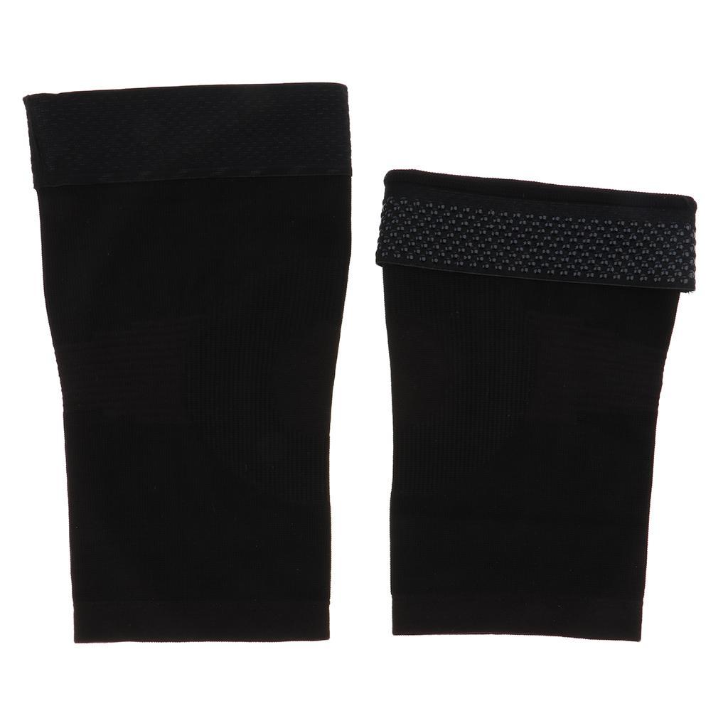 1 Pair Elastic Compression Leg Sleeves Sports Football Basketball Cycling Leg Knee Long Sleeve Socks