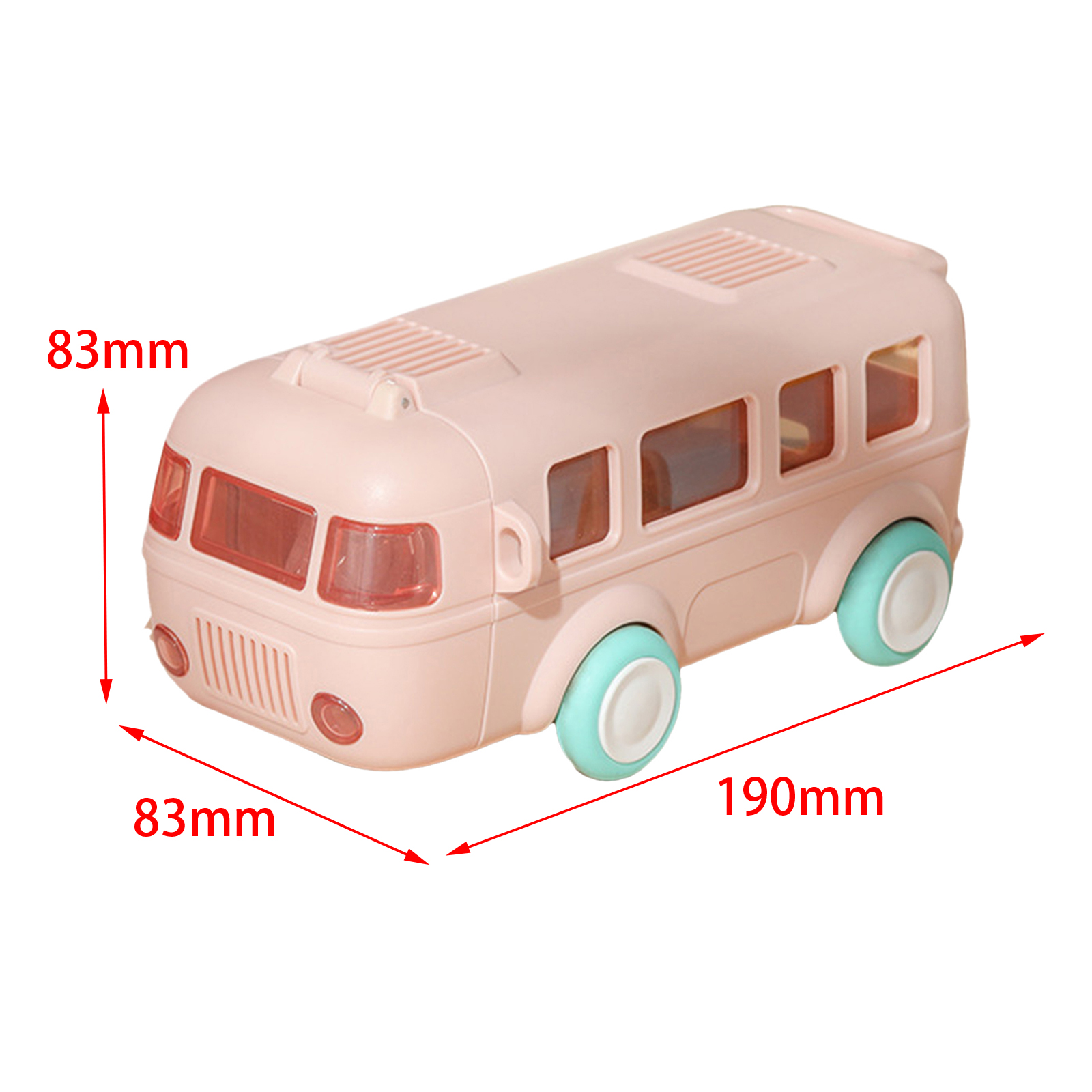 Cốc nước trẻ em Bình nước xe buýt đồ chơi cho trẻ em