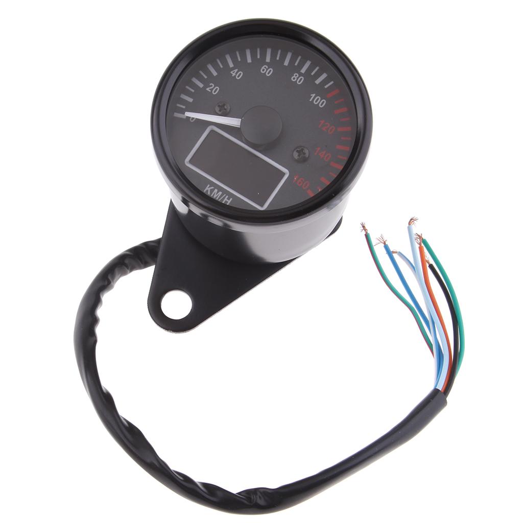 12V Motorcycle Digital LCD   Fuel Meter Gauge