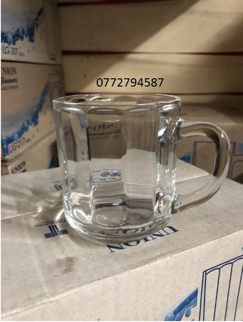 Tách Trà Sọc Có Quai Tea Cup 295ml | Thủy Tinh Cao Cấp , Nhập Khẩu Thái Lan