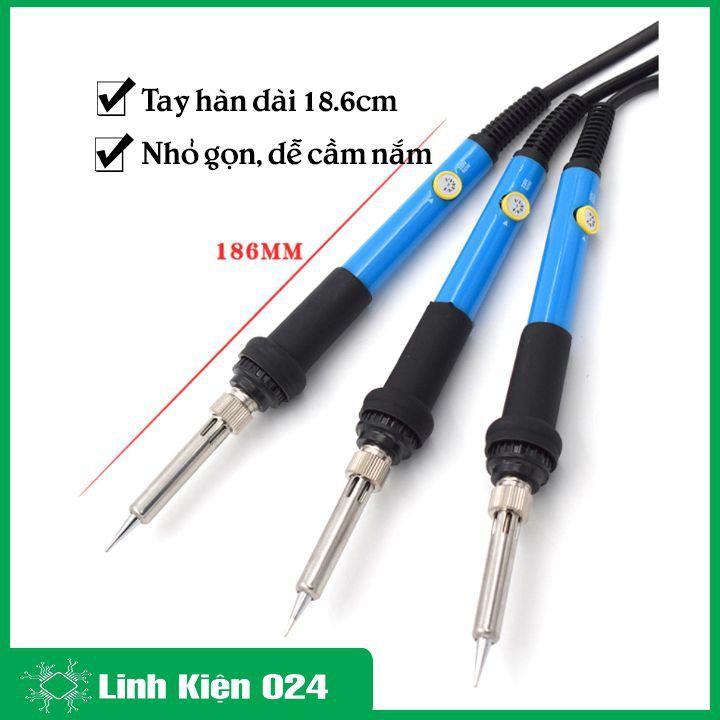 Tay hàn TQ936 và sensor hàn TQ 936 điều chỉnh nhiệt độ điện áp 220V công suất 60W