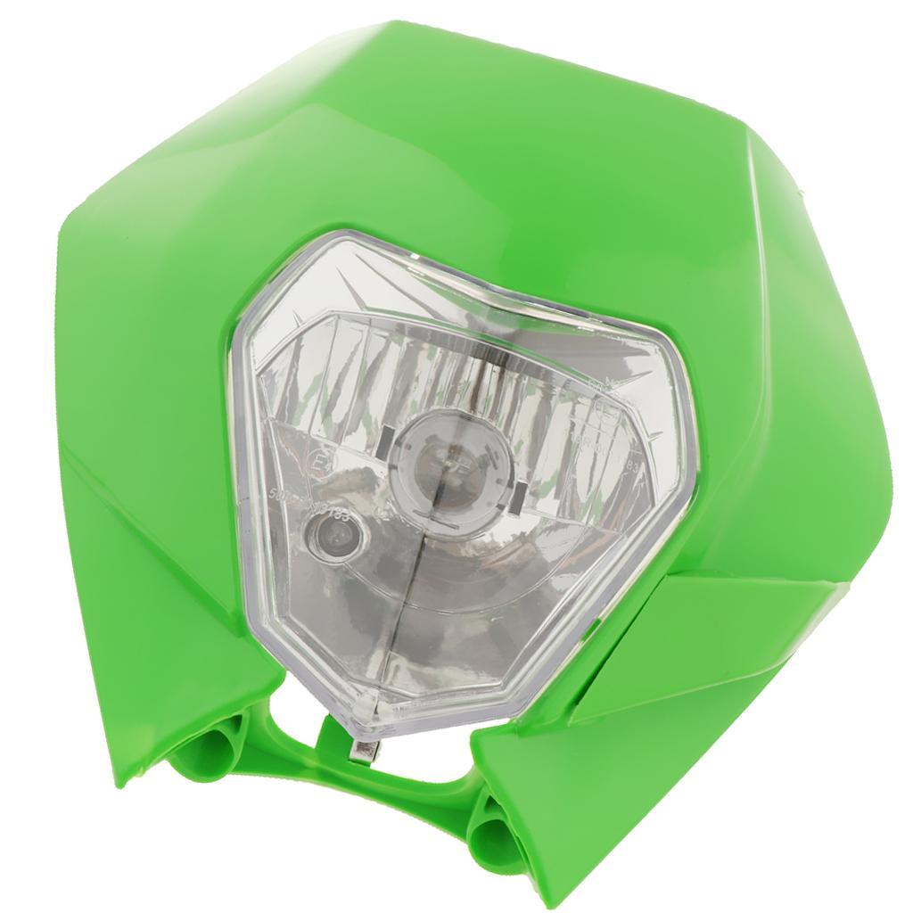 12V Front Head Lamp Headlight Fairing Kit for   Motorcycle Dirt Bike