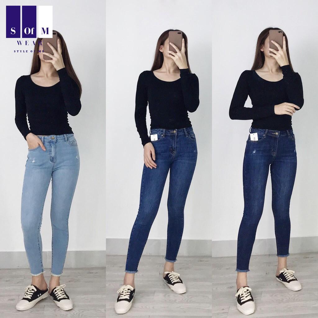 Quần jeans nữ 9 tấc