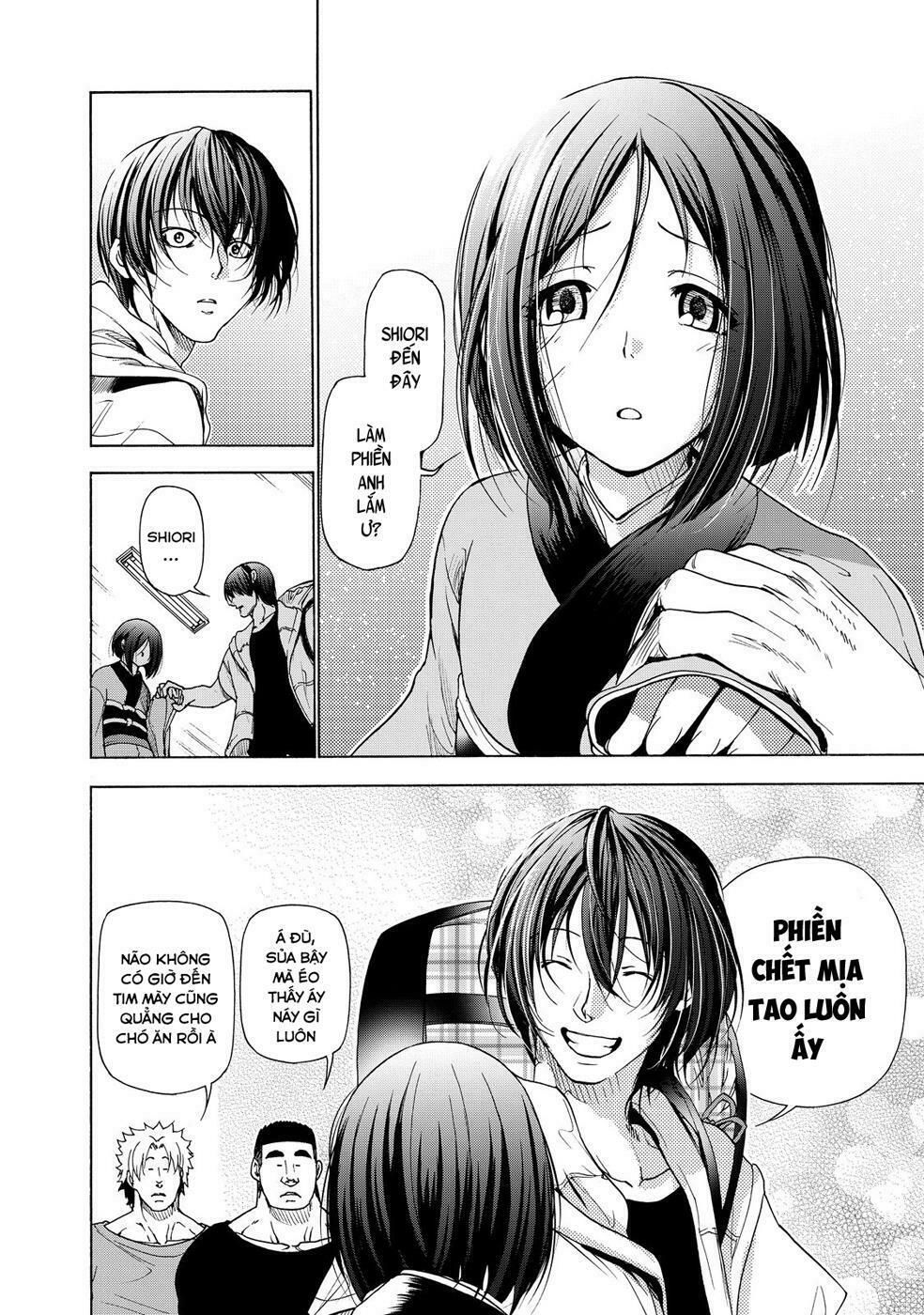cô gái thích lặn - grand blue chapter 27 26