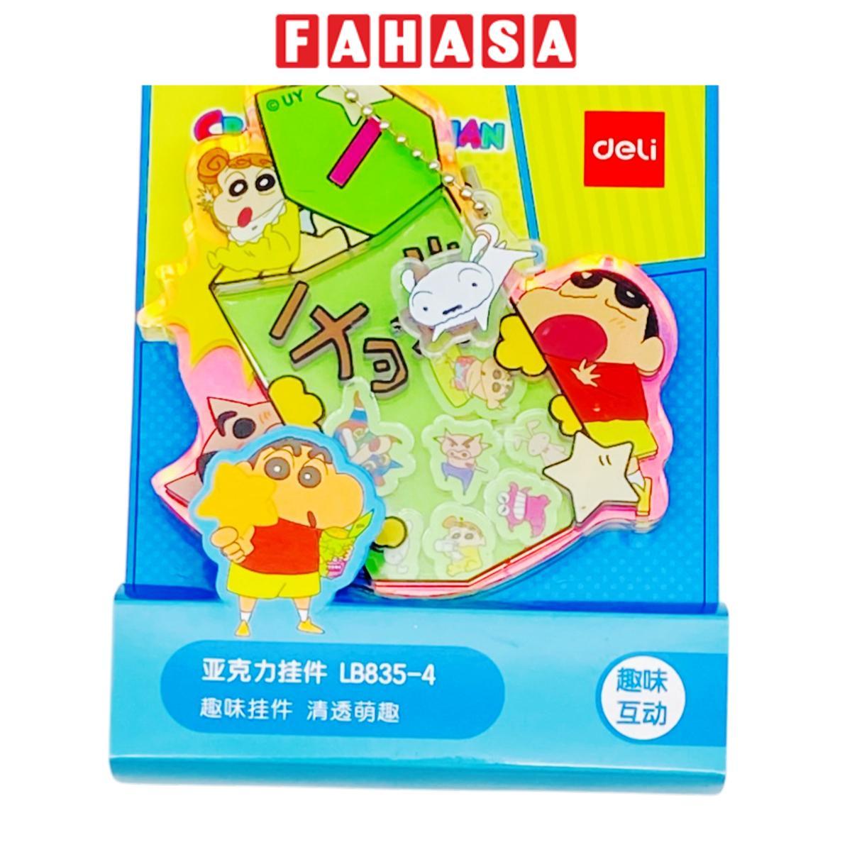 Móc Treo Acrylic Hình Crayon Shin-Chan - Deli LB835 - Mẫu 4