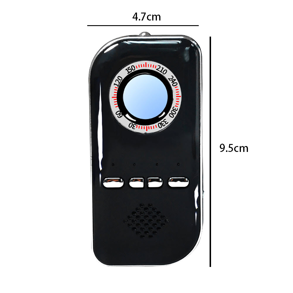 Máy Dò Phát Hiện Camera, Còi Báo Đ.ộng Chống Tr.ộm, Dò Ti.ền Giấy Cao Cấp K300. K300 Portable Hidden Camera Detector Anti Spy Detector Mini Pinhole Camera Finder Anti-theft Alarm Compass