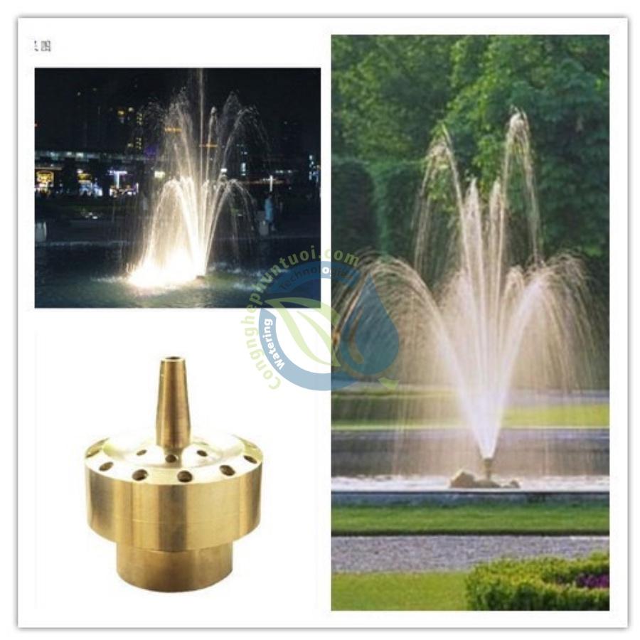Đầu Phun Nước Hình Bông Hoa phi 48mm