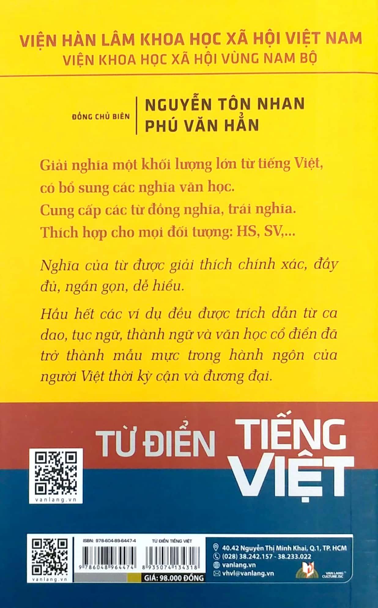 Từ Điển Tiếng Việt