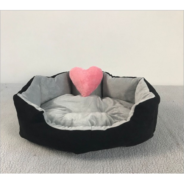 Thảm nhà ổ nệm giường nằm chó mèo thú cưng 60x55x22 cm m3 màu ngẫu nhiên