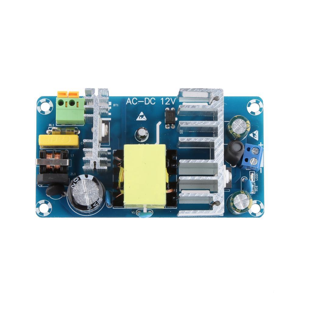 6A To 8A DC12V Switching Power Supply Board AC-DC AC 85-265V Power Module