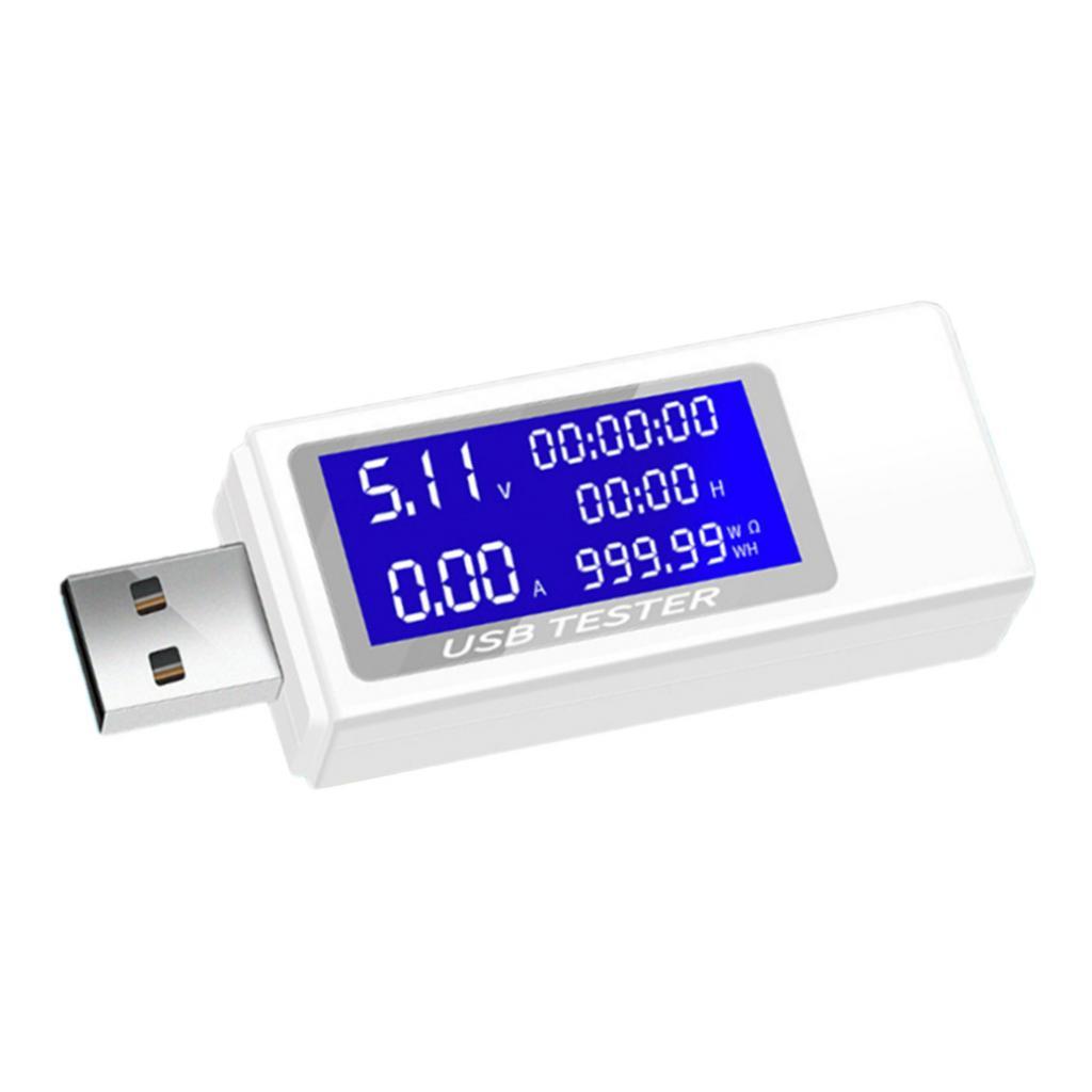 Portable Power  USB Voltmeter Ammeter Capacitance