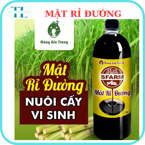 Mật Rỉ Đường Dùng Nuôi Cấy Vi Sinh, Ủ Rác Thải Hữu Cơ, Cải tạo đất, Ủ Phân Chai 1 Lít Sfarm