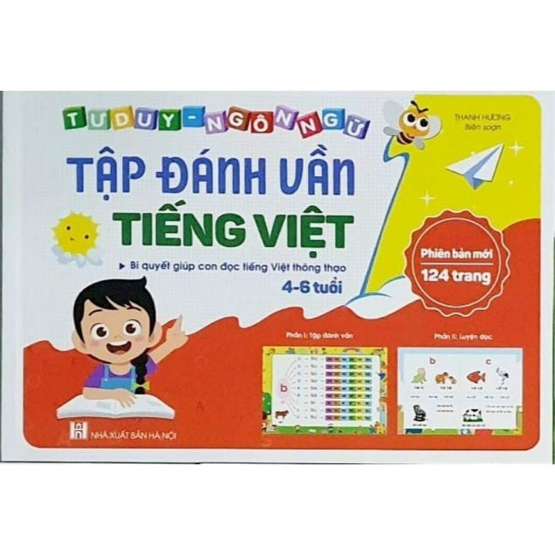 Tập Đánh Vần Tiếng Việt Phiên Bản Chuẩn Cho Bé 4-6 Tuổi