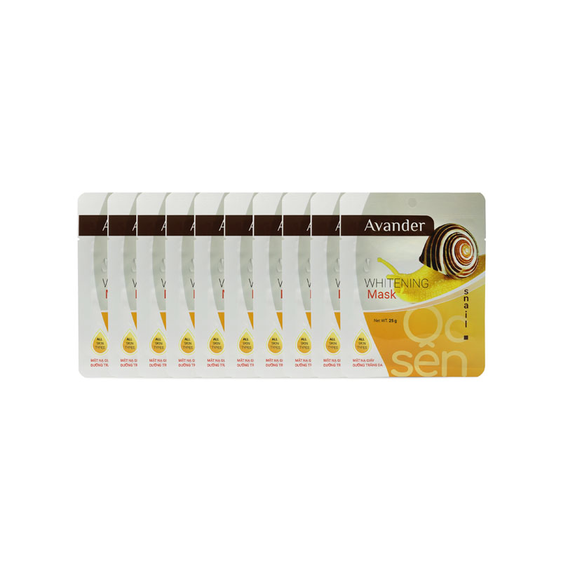 Set 10 Mặt nạ giấy dưỡng trắng da cao cấp