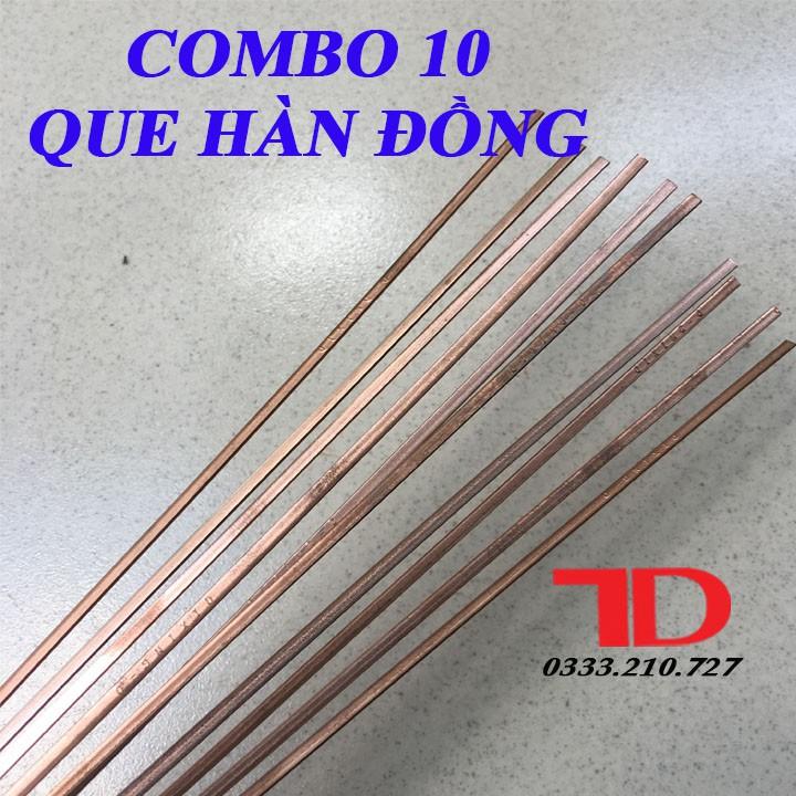 Bạc hàn HARRIS MỸ, 10 que bạc hàn ống đồng