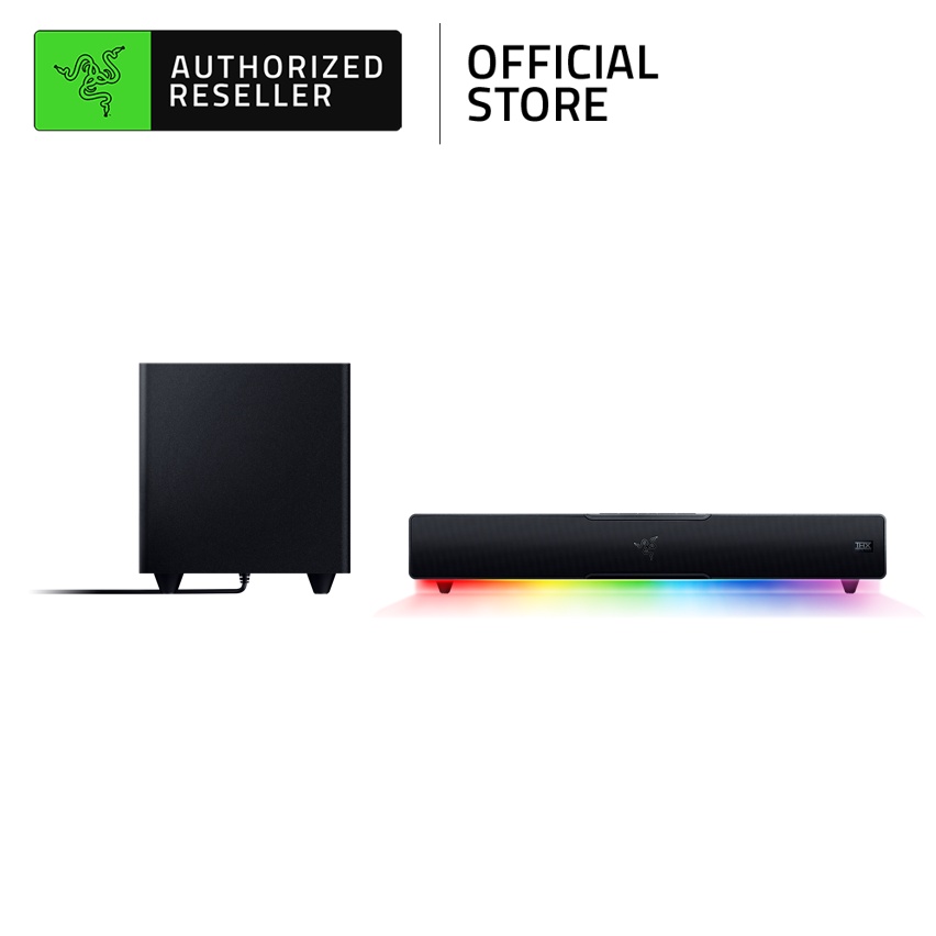 Razer Leviathan V2 Dàn âm thanh cho chơi game trên máy tính với loa siêu trầm - Hàng nhập khẩu