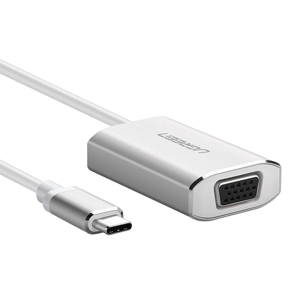 USB Type C to VGA Converter, 1.  Ugreen 25cm-40866 Hàng chính hãng