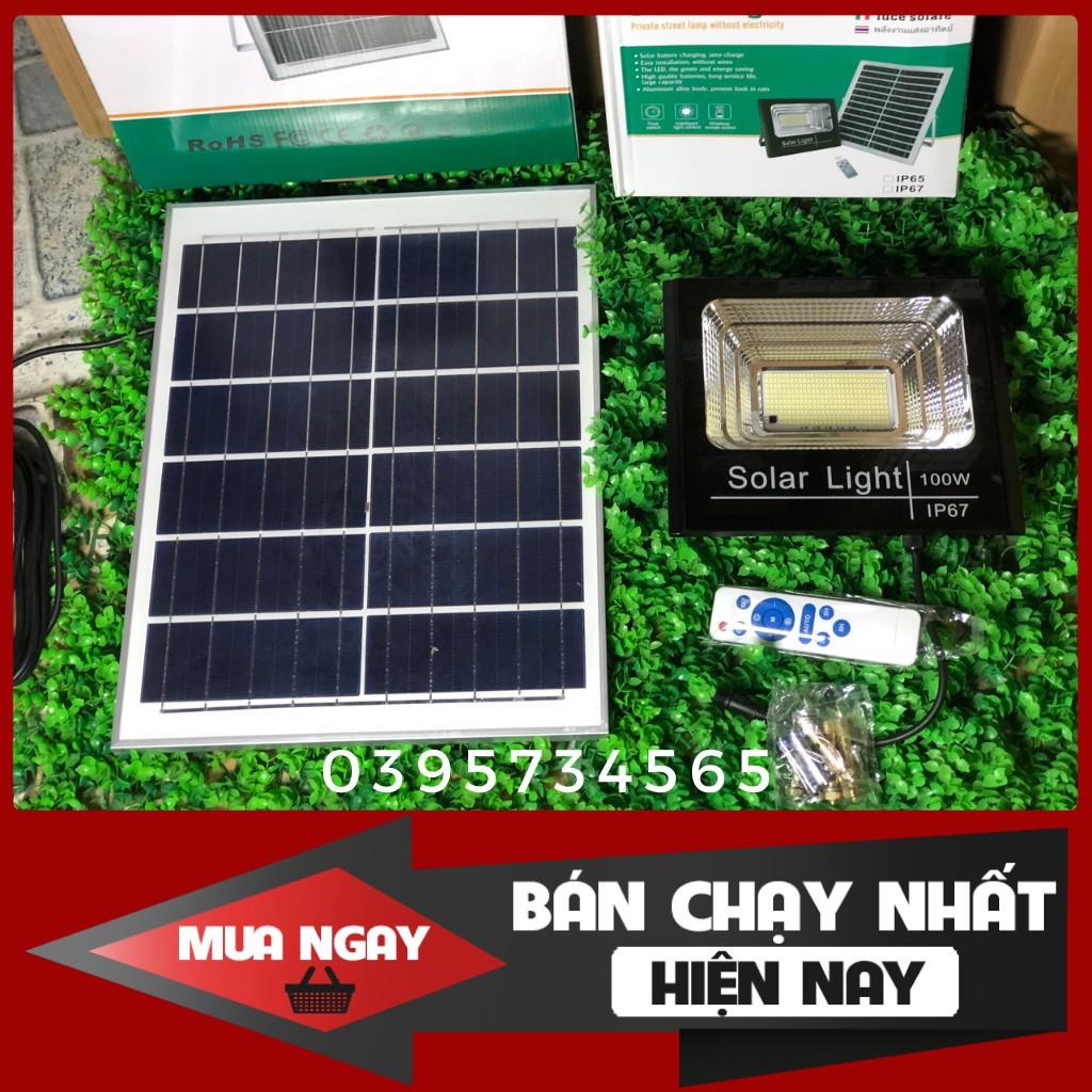 Đèn pha năng lượng mặt trời 100W (LED 2835)