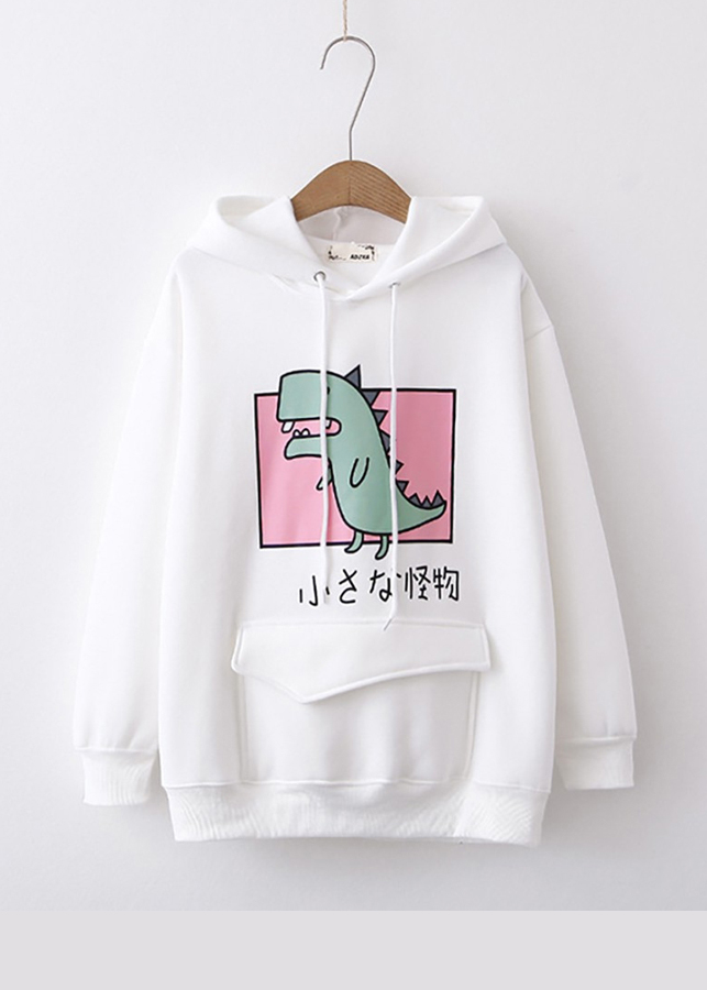 Áo hoodie nữ hình Khủng Long siêu dễ thương - PP06