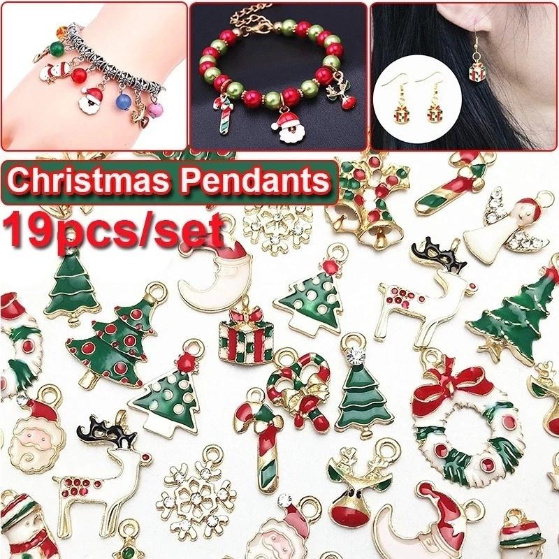 Set 19 Phụ Kiện Trang Trí Giáng Sinh
