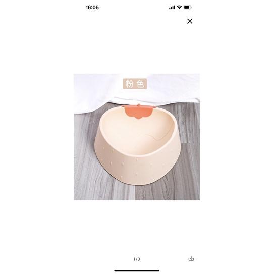 Bát nhựa hình quả dâu siêu cute cho chó mèo