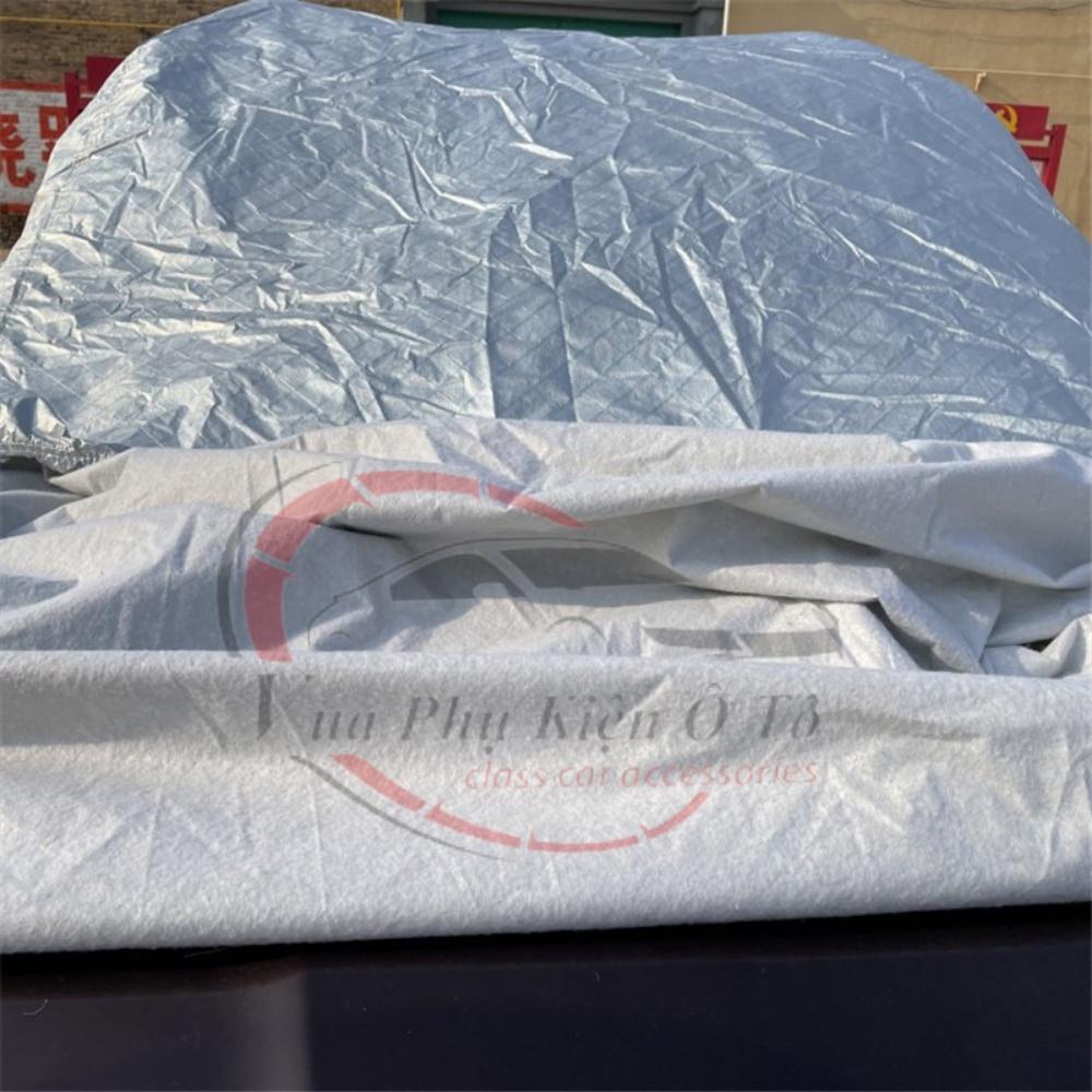 Bạt phủ xe ô tô MITSUBISHI Mirage, XpanDer,Atrage,Pajero ,Triton,Outlander-bạt phủ 3 lớp chống xước có khóa kéo cánh cửa