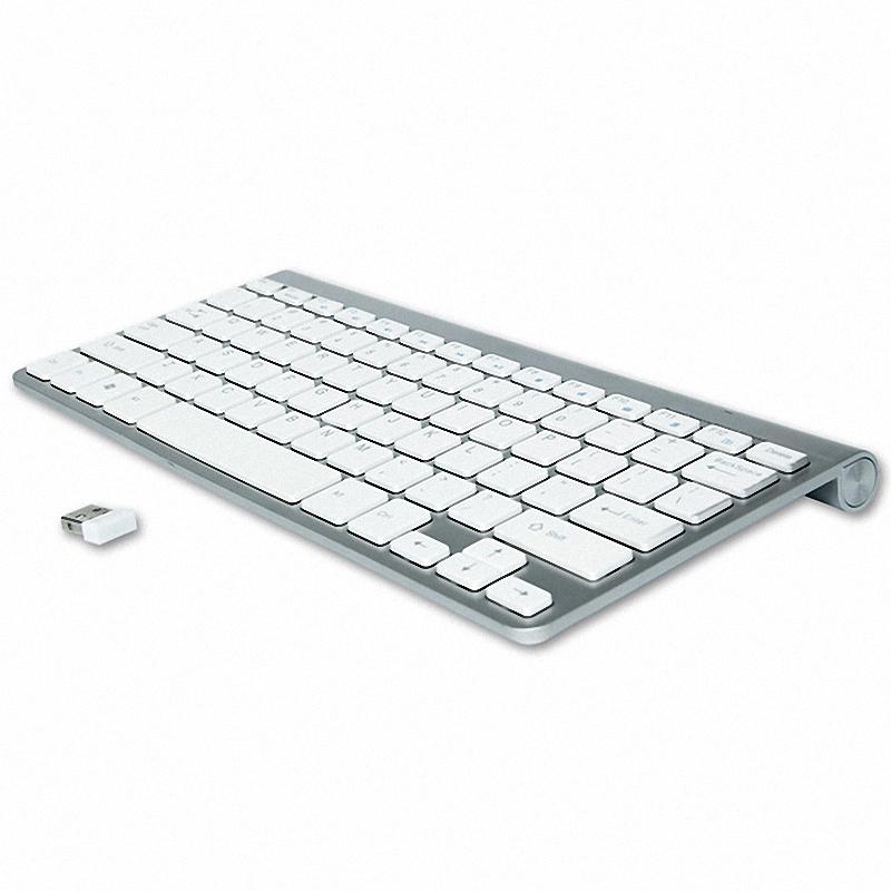 Slim Mini USB Không Dây Bàn Phím Máy Vi Tính Nhỏ Không Dây Bàn Phím Nhỏ Gọn Bàn Phím Ngoài Cho Laptop Máy Tính Bảng Windows Máy Tính Để Bàn