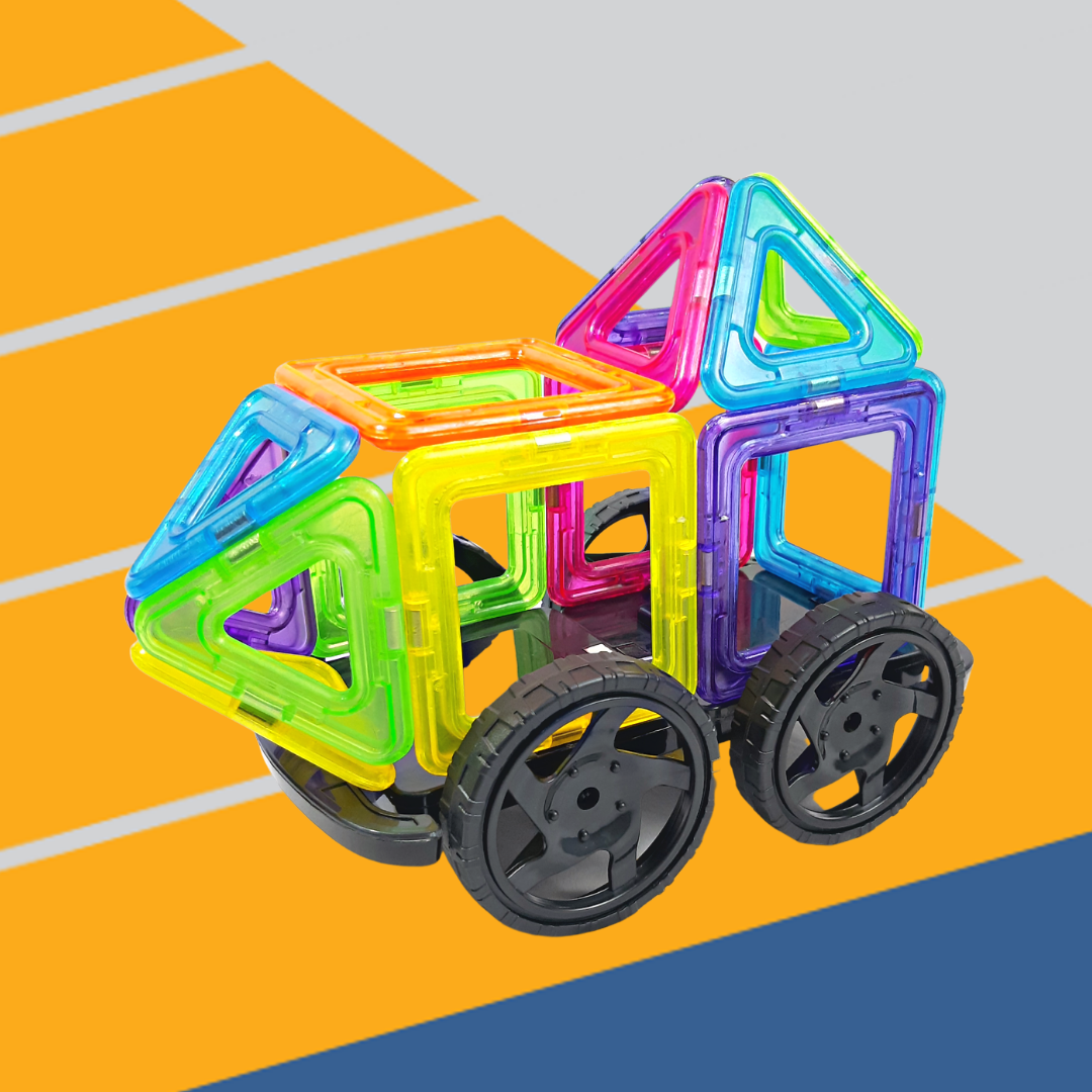 Đồ chơi xếp hình 3D nam châm sáng tạo HT7676