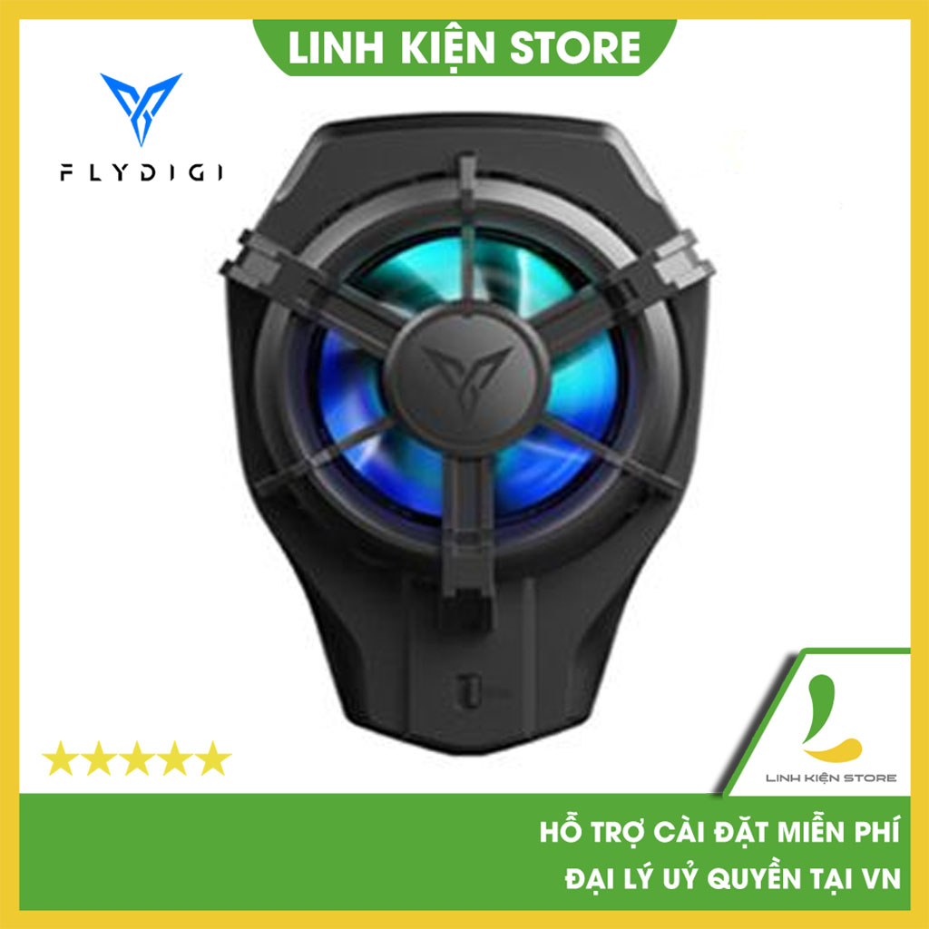 Quạt tản nhiệt dành cho điện thoại Flydigi Wasp Wing 2 Pro  - Hàng Nhập Khẩu