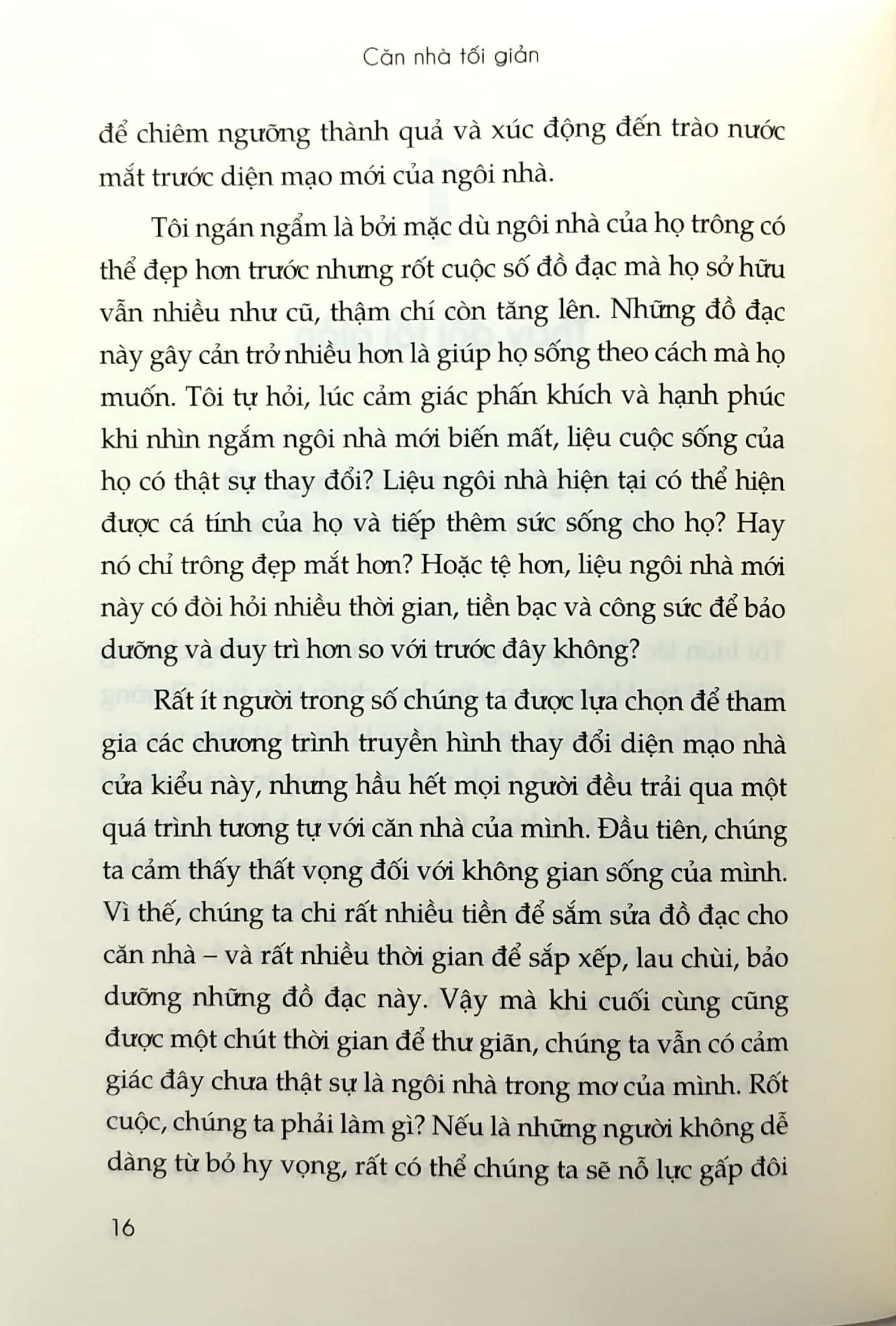 Căn Nhà Tối Giản