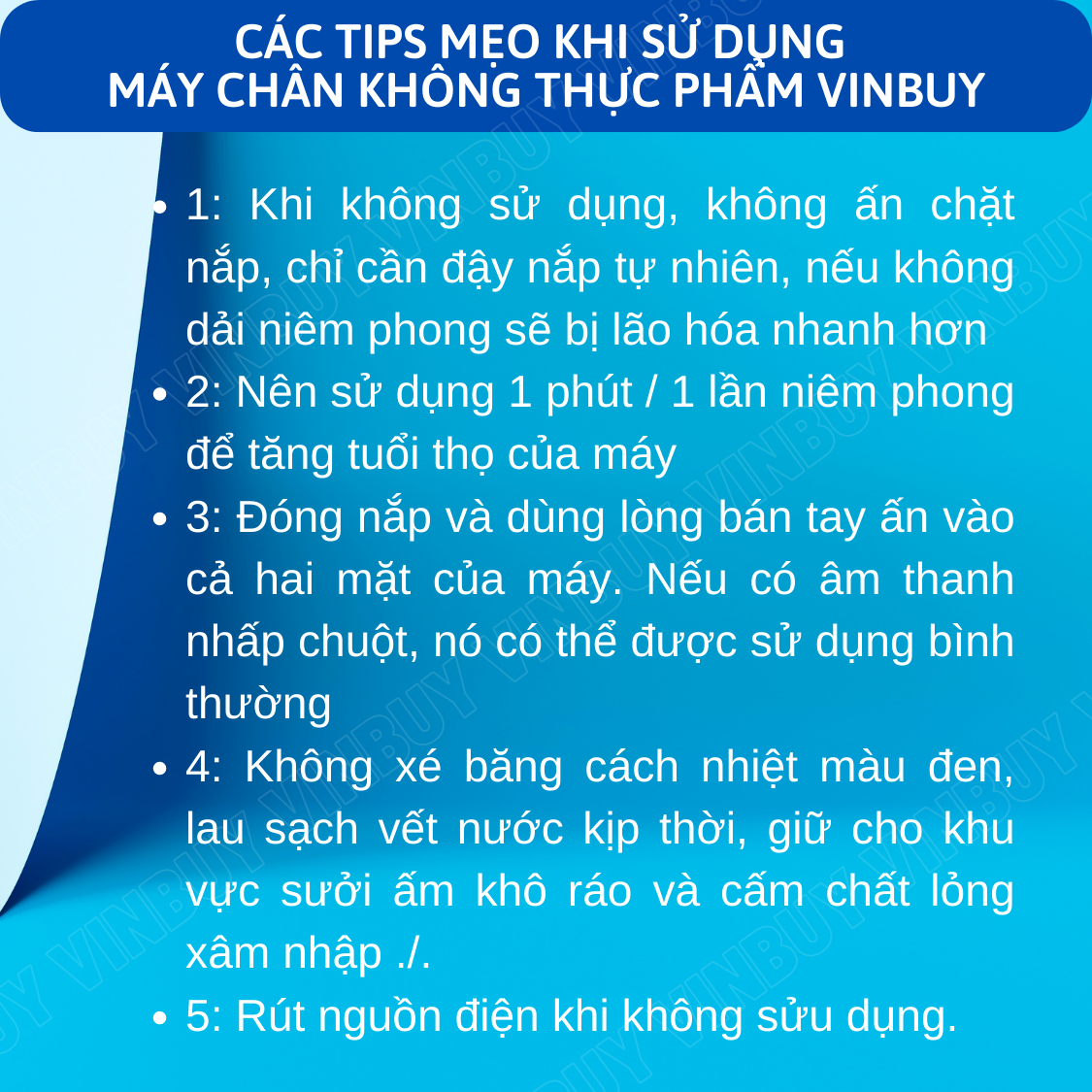 Máy hút chân không, hàn miệng túi thực phẩm gia đình, hút khô ướt mềm, tặng kèm 10 túi hút chân không - Hàng chính hãng Vinbuy