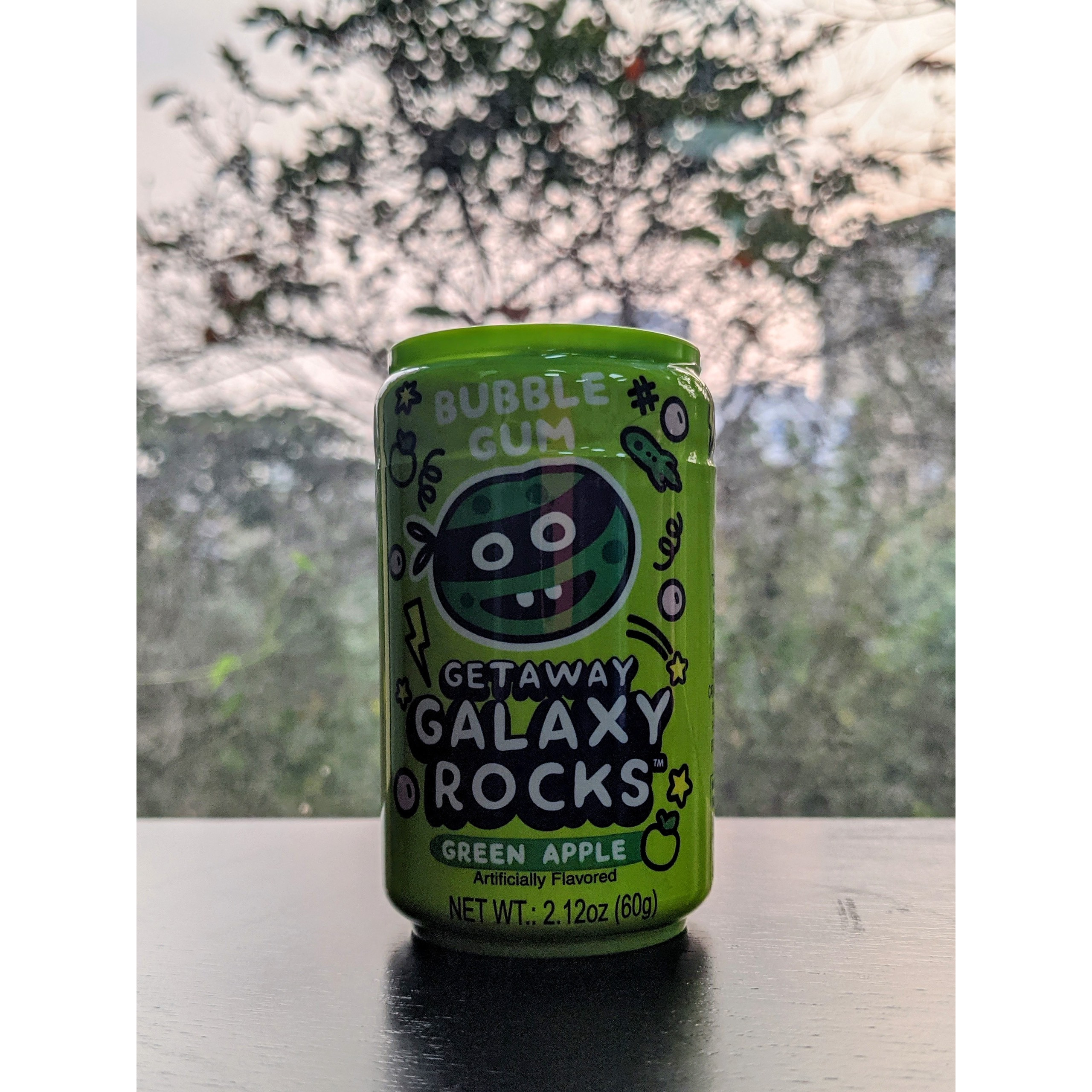 Kẹo cao su Galaxy Rocks vị táo xanh