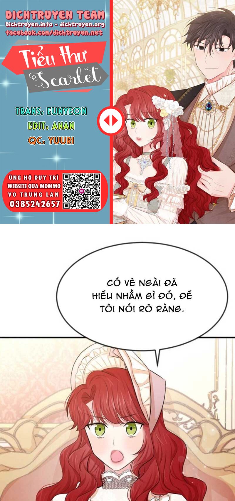 tiểu thư scarlet, em không muốn trả thù sao? chapter 19 1