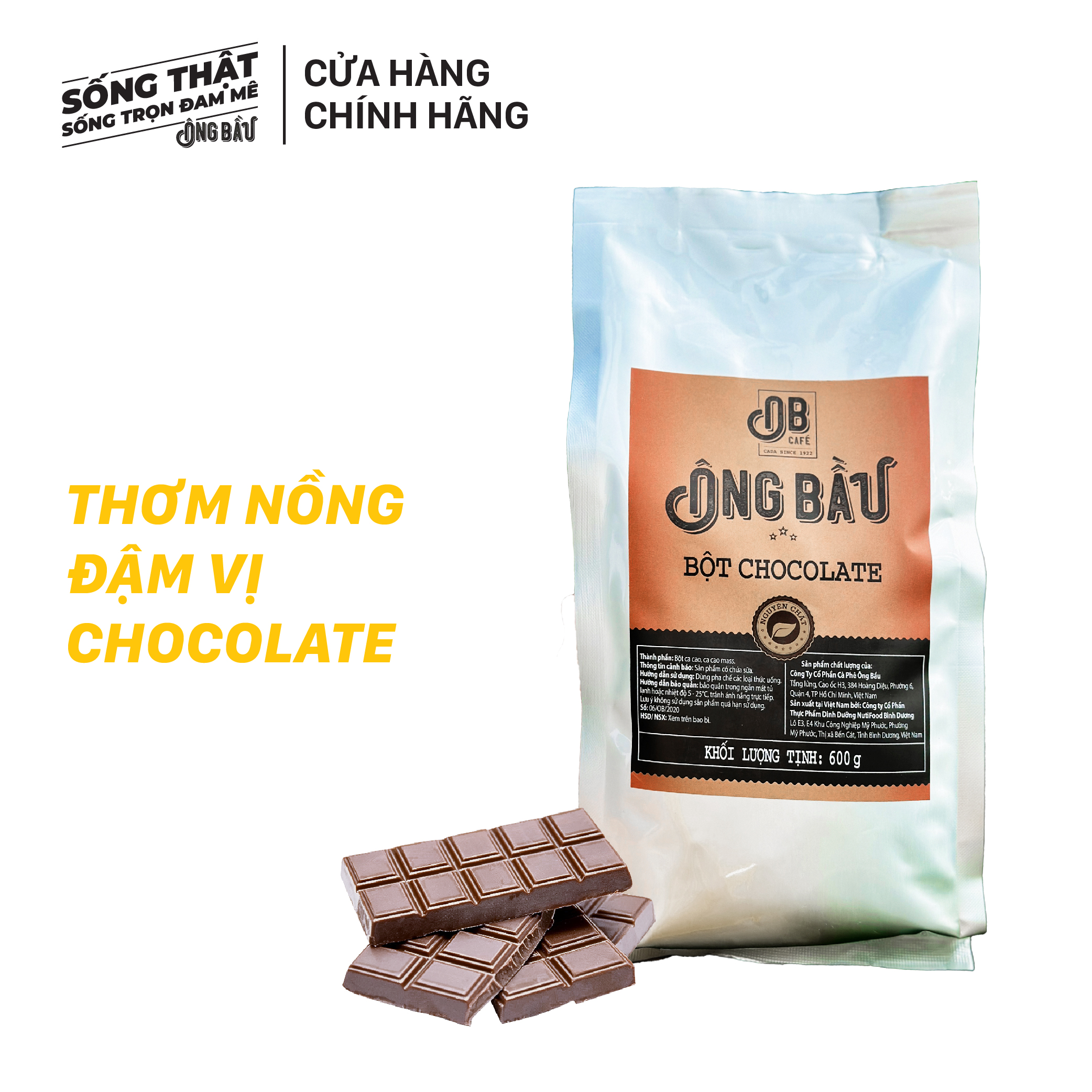 BỘT CHOCOLATE ÔNG BẦU