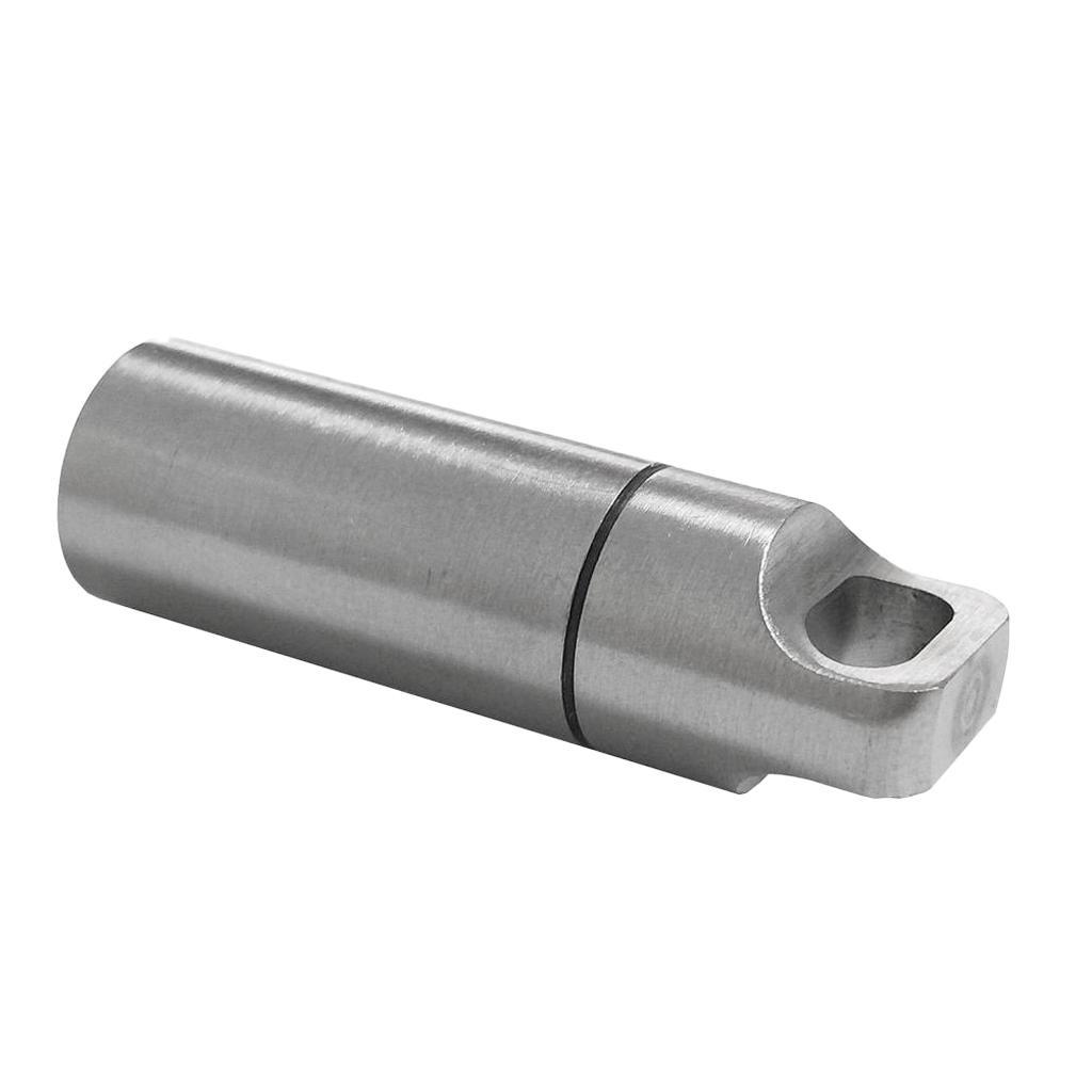 2pcs Portable Survival Waterproof Capsule Seal Case Container for Outdoor