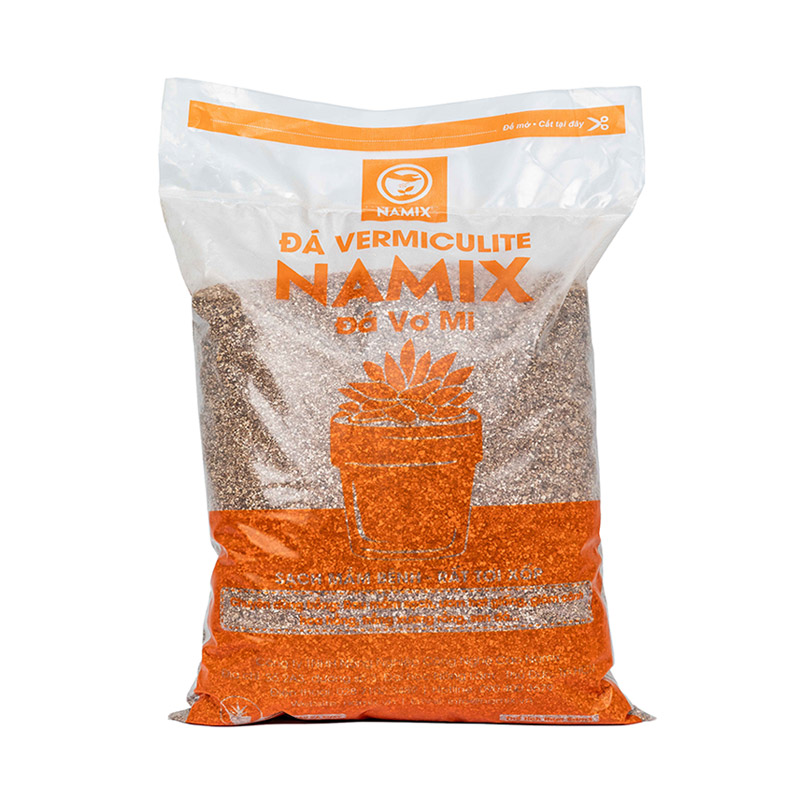 Đá Vermiculite - Đá Vơ Mi Namix,Túi 5dm, Ươm Hạt Giống, Trồng Rau Mầm, Đất Hoa Hồng, Sen Đá, Thuỷ Canh