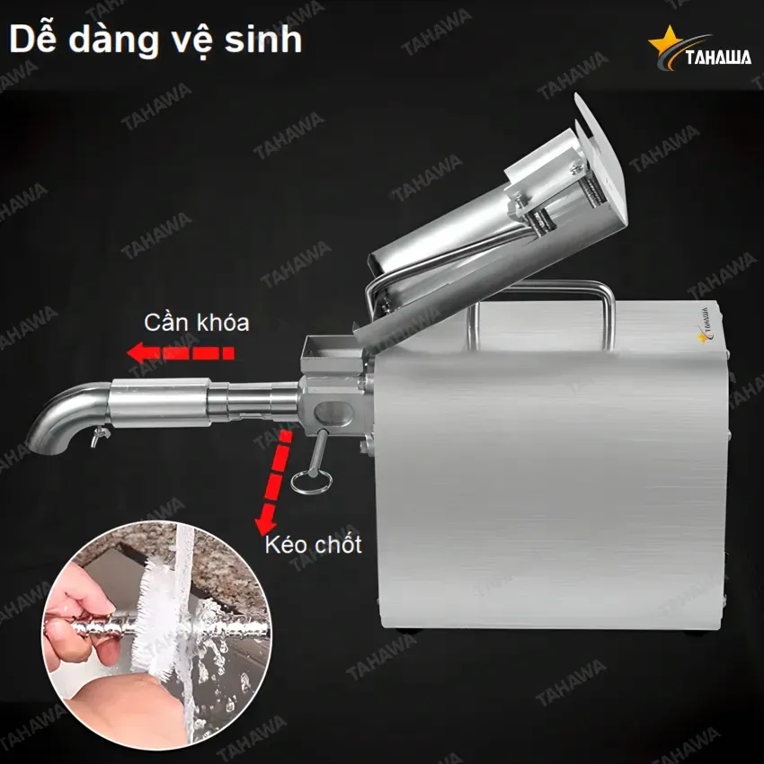 Máy ép dầu thực vật gia đình Tahawa TH-888A-Hàng chính hãng