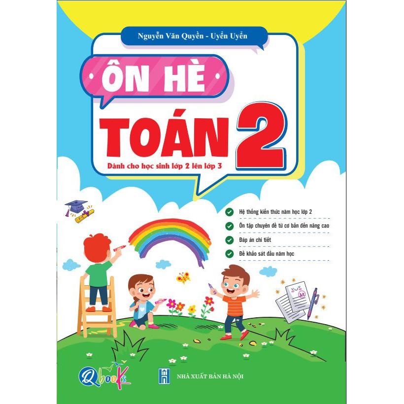 Combo Ôn Tập Hè Toán và Tiếng Việt 2 - Dành cho học sinh lớp 2 lên 3 (2 cuốn)