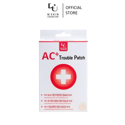 Miếng dán mụn mỏng nhẹ trong suốt AC+ TROUBLE PATCH giải pháp cấp cứu cho da bị mụn