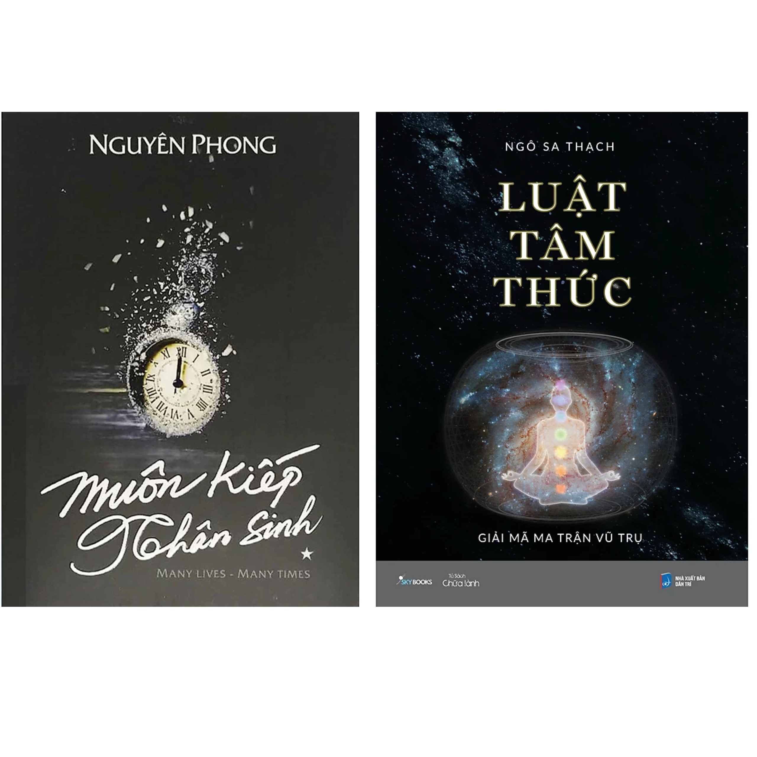 Combo 2Q: Muôn Kiếp Nhân Sinh + Luật Tâm Thức - Giải Mã Ma Trận Vũ Trụ