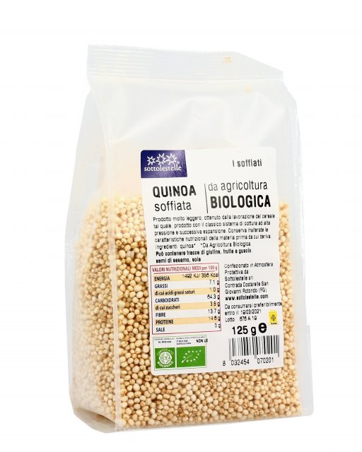 Bỏng diêm mạch hữu cơ Sottolestelle 125g
