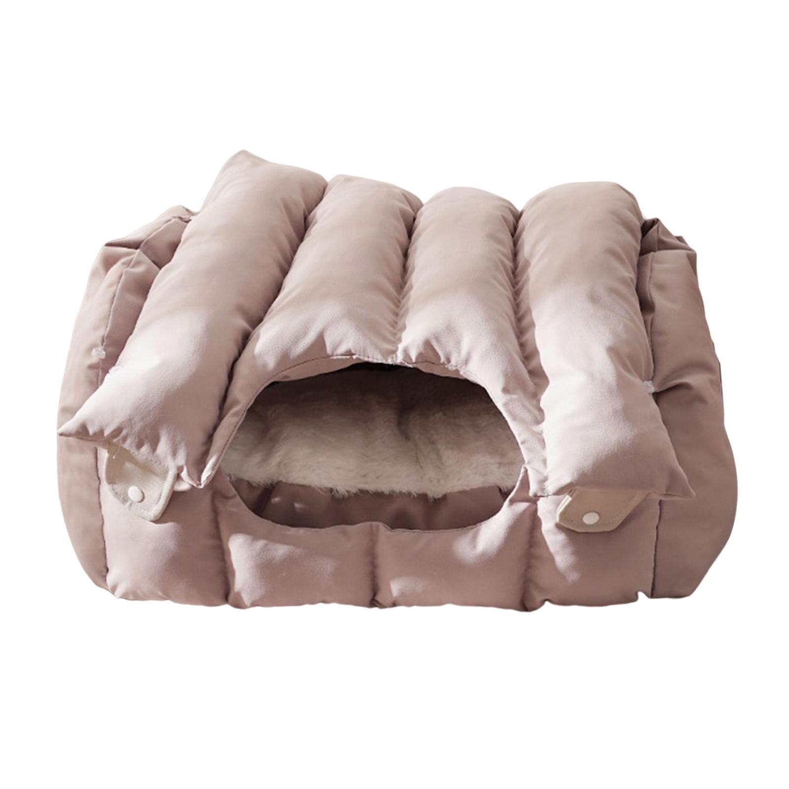 Large Cat Bed, Cushion Sleeping Bed Nest Supplies for Small Medium Dog Small Cats