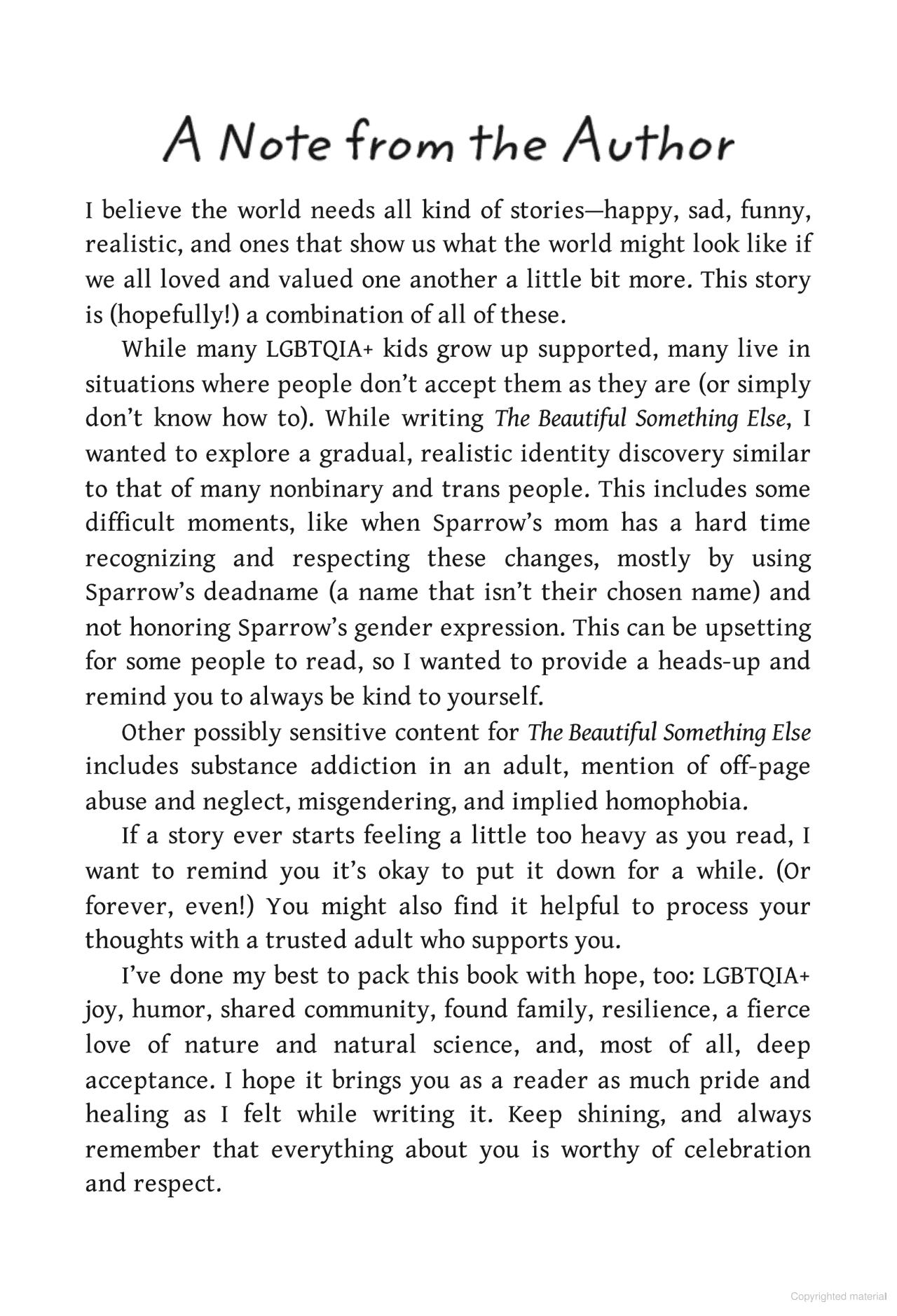 Sách ngoại văn: The Beautiful Something Else