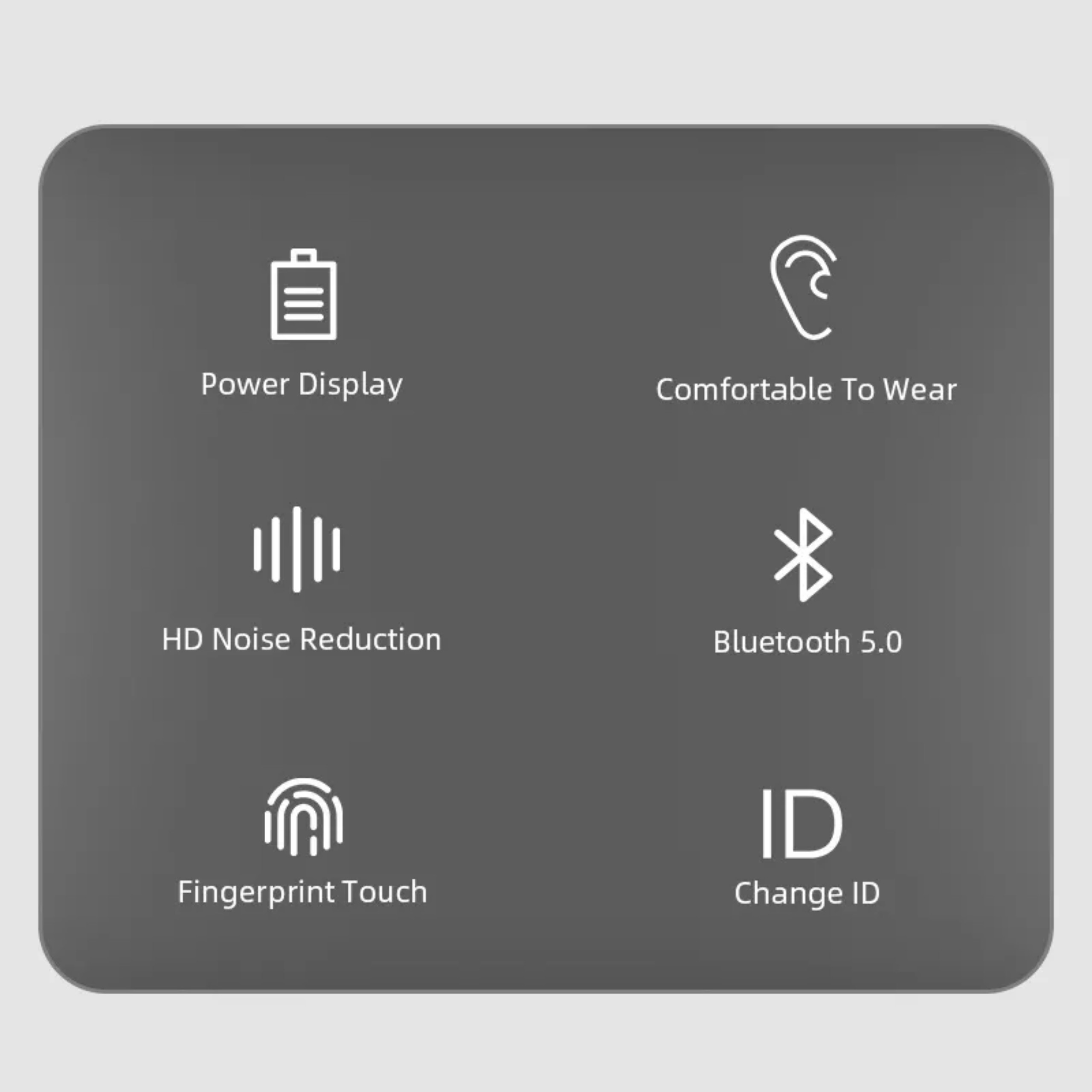 Tai nghe True Wireless inPod gen 13 Pro điều khiển chơi nhạc cảm ứng, hiển thị mức pin, đổi tên thiết bị