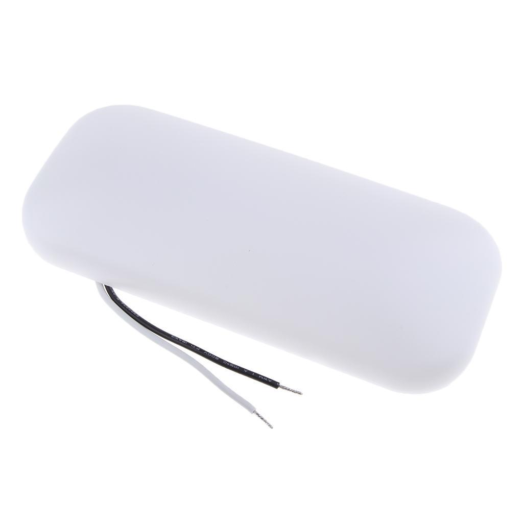 Interior LED Ceiling Light RV Boat Marine Dome 12V 500LM 6000K Surface Mount