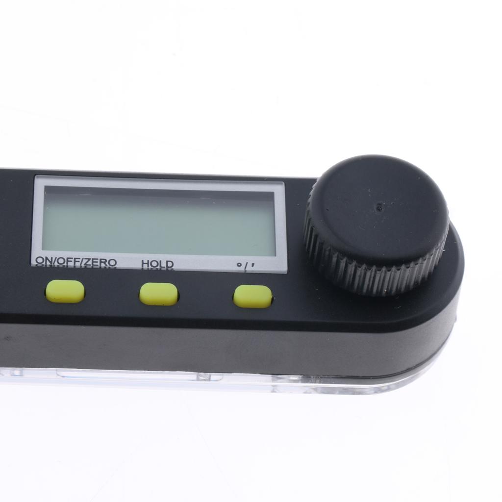 11 Inch Điện Tử Kỹ Thuật Số Protractor Goniometer Góc Tìm Với Màn Hình LCD